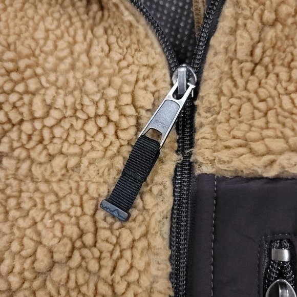 Patagonia Mens Medium Classic Retro-X Jacket Deep Pile Fleece Sherpa Brown - Picture 15 of 16